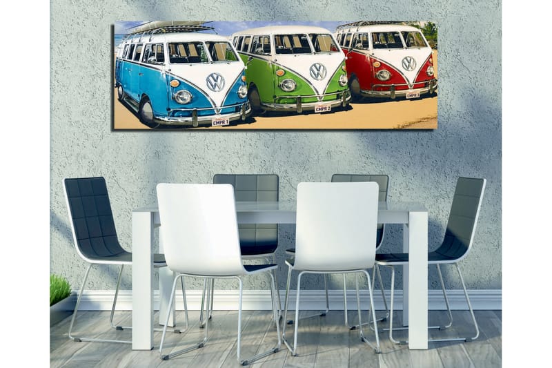Canvasmålning Dekorativ - Flerfärgad - Inredning - Tavlor & posters - Canvastavla