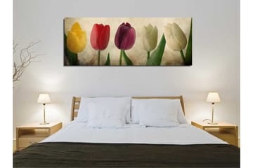 Canvasmålning Dekorativ - Flerfärgad - Inredning - Tavlor & posters - Canvastavla