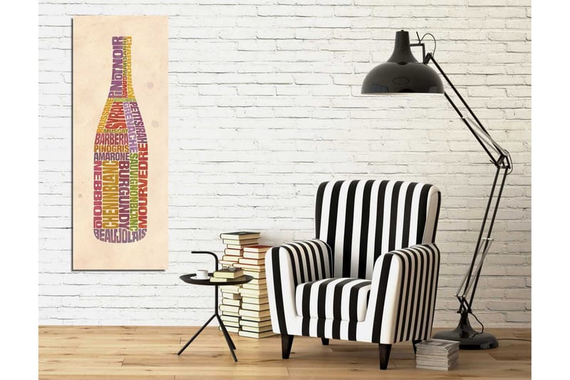 Canvasmålning Dekorativ - Flerfärgad - Inredning - Tavlor & posters - Canvastavla