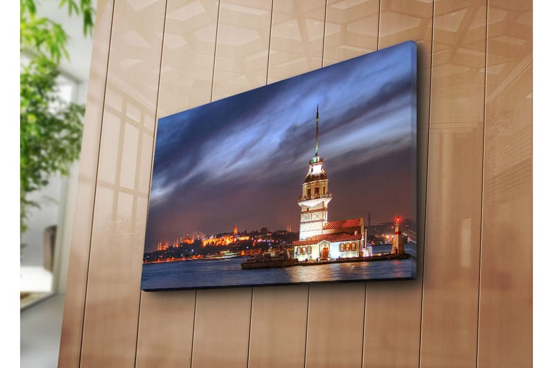 Canvasmålning Dekorativ - Flerfärgad - Inredning - Tavlor & posters - Canvastavla