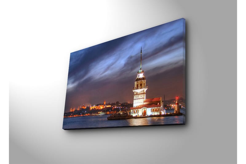 Canvasmålning Dekorativ - Flerfärgad - Inredning - Tavlor & posters - Canvastavla