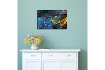 Canvasmålning Dekorativ - Flerfärgad - Inredning - Tavlor & posters - Canvastavla