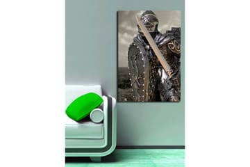 Canvasmålning Dekorativ - Flerfärgad - Inredning - Tavlor & posters - Canvastavla