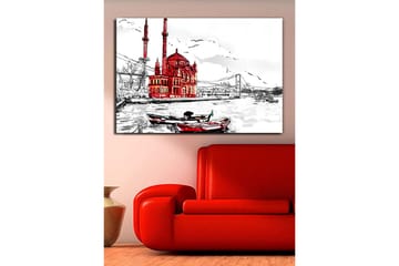 Canvasmålning Dekorativ - Flerfärgad - Inredning - Tavlor & posters - Canvastavla