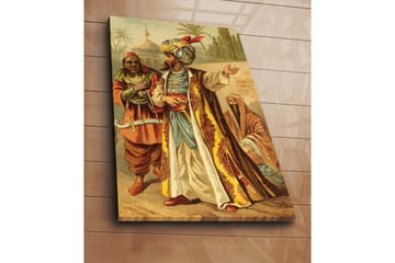 Canvasmålning Dekorativ - Flerfärgad - Inredning - Tavlor & posters - Canvastavla