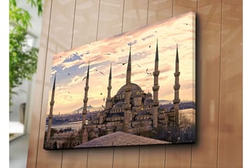 Canvasmålning Dekorativ - Flerfärgad - Inredning - Tavlor & posters - Canvastavla