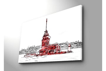 Canvasmålning Dekorativ - Flerfärgad - Inredning - Tavlor & posters - Canvastavla