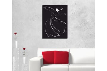 Canvasmålning Dekorativ - Flerfärgad - Inredning - Tavlor & posters - Canvastavla
