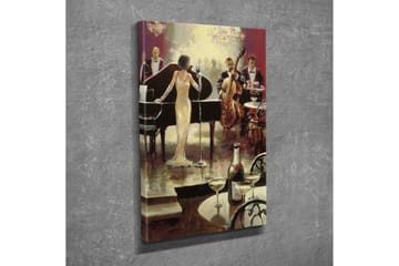 Canvasmålning Dekorativ - Flerfärgad - Inredning - Tavlor & posters - Canvastavla