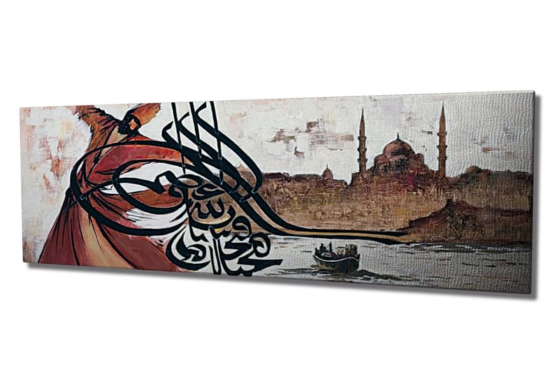 Canvasmålning Dekorativ - Flerfärgad - Inredning - Tavlor & posters - Canvastavla