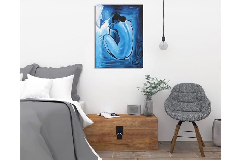 Canvasmålning Dekorativ - Flerfärgad - Inredning - Tavlor & posters - Canvastavla