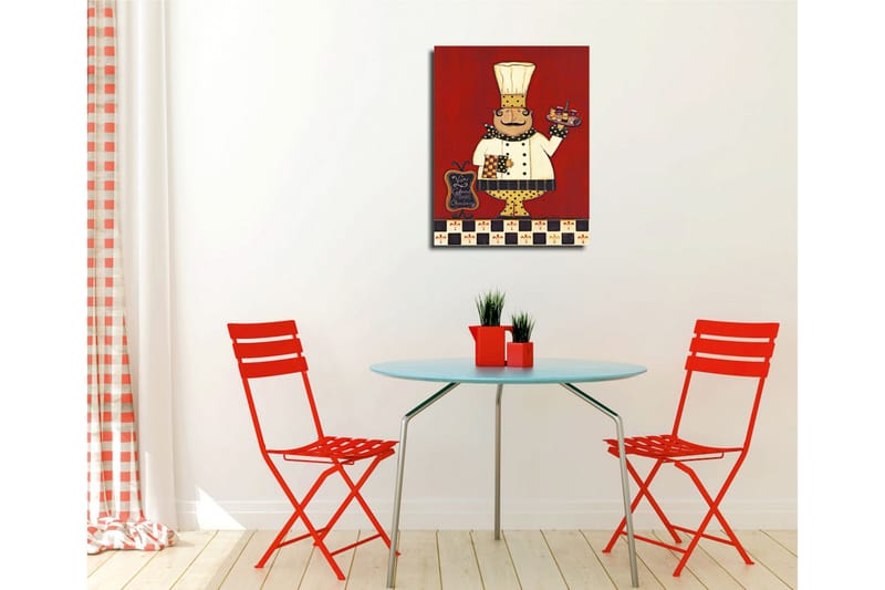 Canvasmålning Dekorativ - Flerfärgad - Inredning - Tavlor & posters - Canvastavla