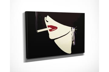 Canvasmålning Dekorativ - Flerfärgad - Inredning - Tavlor & posters - Canvastavla