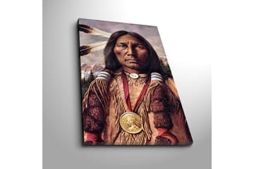 Canvasmålning Dekorativ - Flerfärgad - Inredning - Tavlor & posters - Canvastavla