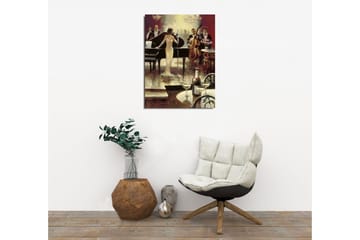 Canvasmålning Dekorativ - Flerfärgad - Inredning - Tavlor & posters - Canvastavla