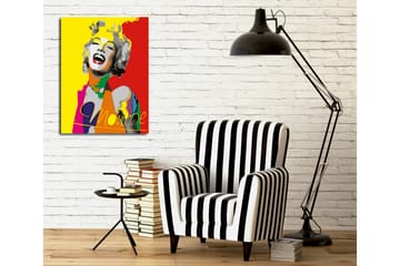 Canvasmålning Dekorativ - Flerfärgad - Inredning - Tavlor & posters - Canvastavla