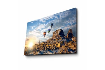 Canvasmålning Dekorativ - Flerfärgad - Inredning - Tavlor & posters - Canvastavla