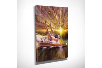 Canvasmålning Dekorativ - Flerfärgad - Inredning - Tavlor & posters - Canvastavla