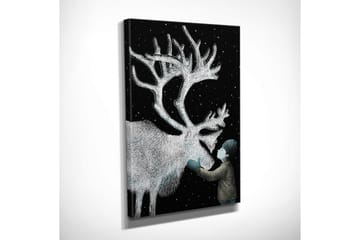 Canvasmålning Dekorativ - Flerfärgad - Inredning - Tavlor & posters - Canvastavla