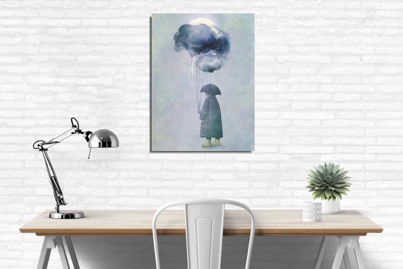 Canvasmålning Dekorativ - Flerfärgad - Inredning - Tavlor & posters - Canvastavla