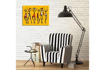 Canvasmålning Dekorativ - Flerfärgad - Inredning - Tavlor & posters - Canvastavla