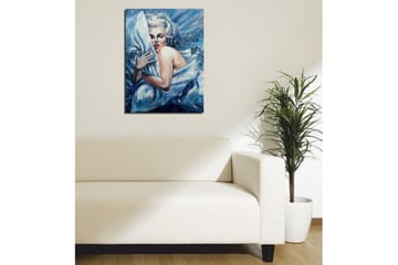 Canvasmålning Dekorativ - Flerfärgad - Inredning - Tavlor & posters - Canvastavla