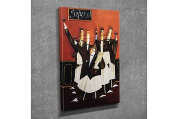 Canvasmålning Dekorativ - Flerfärgad - Inredning - Tavlor & posters - Canvastavla