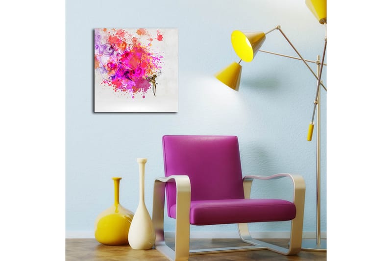 Canvasmålning Dekorativ - Flerfärgad - Inredning - Tavlor & posters - Canvastavla