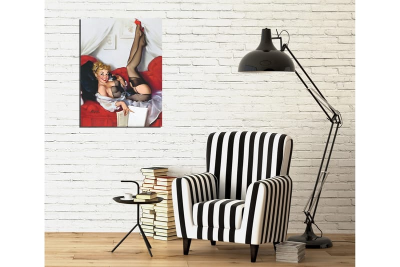 Canvasmålning Dekorativ - Flerfärgad - Inredning - Tavlor & posters - Canvastavla