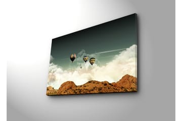 Canvasmålning Dekorativ - Flerfärgad - Inredning - Tavlor & posters - Canvastavla