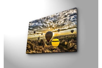 Canvasmålning Dekorativ - Flerfärgad - Inredning - Tavlor & posters - Canvastavla