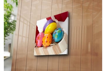 Canvasmålning Dekorativ - Flerfärgad - Inredning - Tavlor & posters - Canvastavla