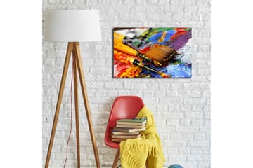 Canvasmålning Dekorativ - Flerfärgad - Inredning - Tavlor & posters - Canvastavla