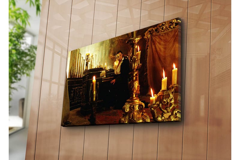 Canvasmålning Dekorativ - Flerfärgad - Inredning - Tavlor & posters - Canvastavla