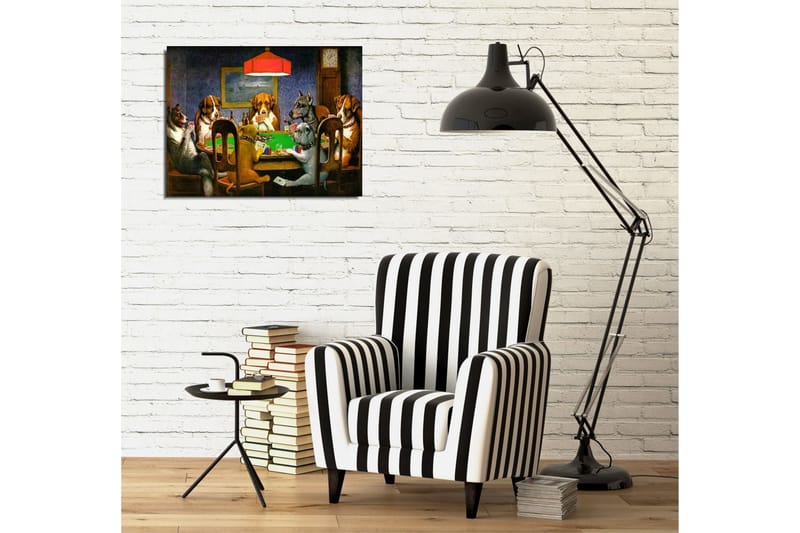 Canvasmålning Dekorativ - Flerfärgad - Inredning - Tavlor & posters - Canvastavla