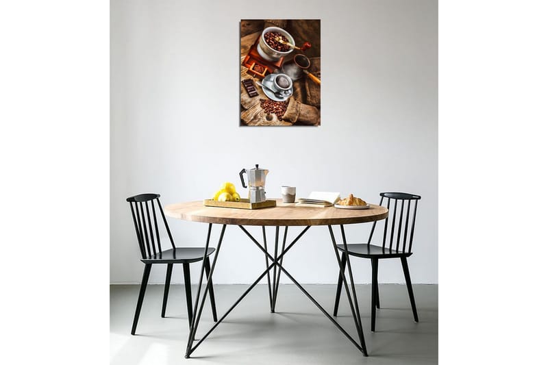 Canvasmålning Dekorativ - Flerfärgad - Inredning - Tavlor & posters - Canvastavla