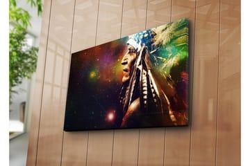 Canvasmålning Dekorativ - Flerfärgad - Inredning - Tavlor & posters - Canvastavla