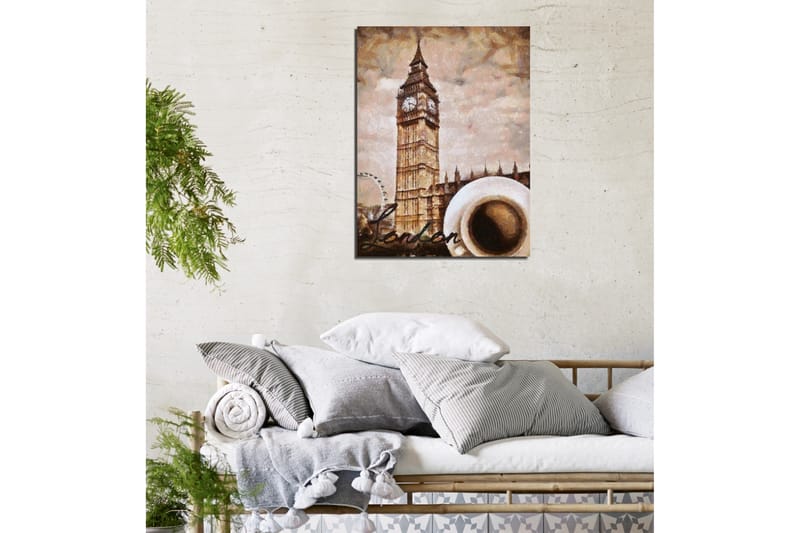 Canvasmålning Dekorativ - Flerfärgad - Inredning - Tavlor & posters - Canvastavla
