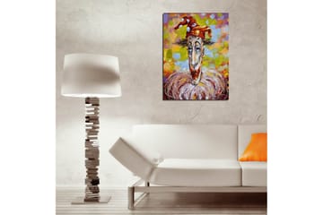 Canvasmålning Dekorativ - Flerfärgad - Inredning - Tavlor & posters - Canvastavla