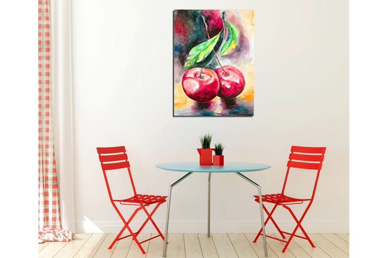 Canvasmålning Dekorativ - Flerfärgad - Inredning - Tavlor & posters - Canvastavla