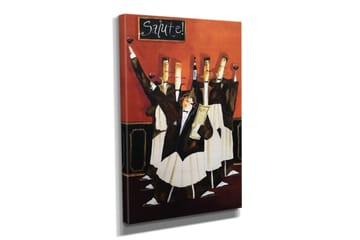 Canvasmålning Dekorativ - Flerfärgad - Inredning - Tavlor & posters - Canvastavla
