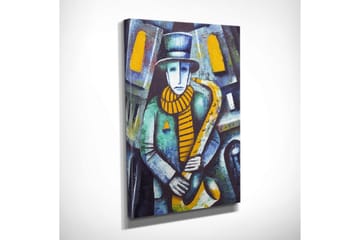 Canvasmålning Dekorativ - Flerfärgad - Inredning - Tavlor & posters - Canvastavla
