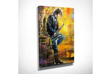 Canvasmålning Dekorativ - Flerfärgad - Inredning - Tavlor & posters - Canvastavla