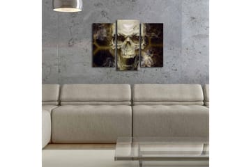 Canvasmålning Dekorativ LED-belysning 3 Delar - Flerfärgad - Inredning - Tavlor & posters - Canvastavla