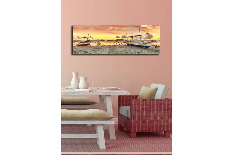 Canvasmålning Dekorativ LED-belysning - Flerfärgad - Inredning - Tavlor & posters - Canvastavla