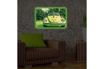 Canvasmålning Dekorativ LED-belysning - Flerfärgad - Inredning - Tavlor & posters - Canvastavla