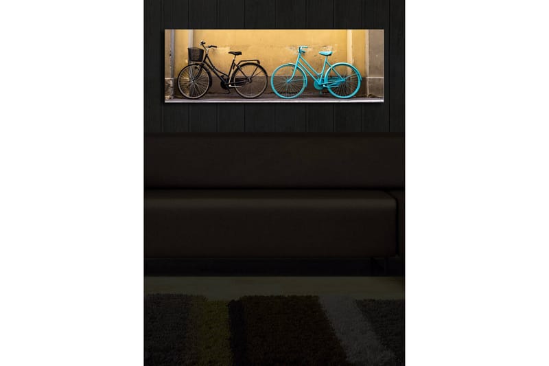 Canvasmålning Dekorativ LED-belysning - Flerfärgad - Inredning - Tavlor & posters - Canvastavla