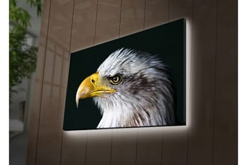 Canvasmålning Dekorativ LED-belysning - Flerfärgad - Inredning - Tavlor & posters - Canvastavla
