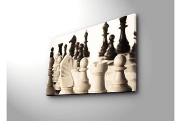 Canvasmålning Dekorativ LED-belysning - Flerfärgad - Inredning - Tavlor & posters - Canvastavla