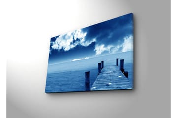 Canvasmålning Dekorativ LED-belysning - Flerfärgad - Inredning - Tavlor & posters - Canvastavla